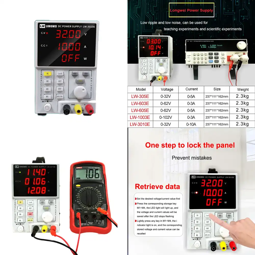 High Precision Dc Power Supply 30V 10A - 신제품 30V 10A 조정 가능한 고정밀