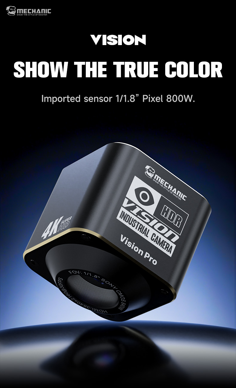 Mechanic Vision Pro IMX678 소니  - 4K Microscope Camera Sony Sensor 리뷰 및 가격